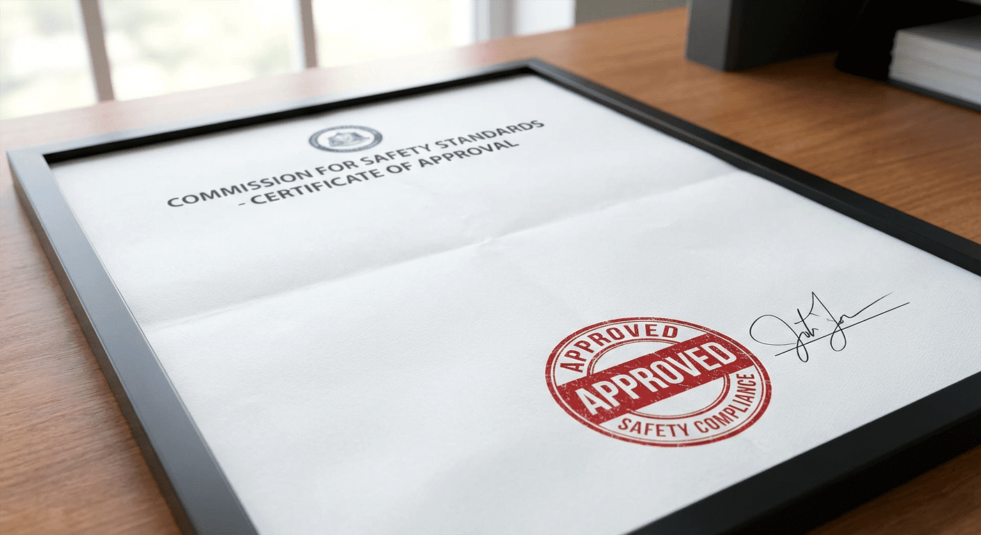 Avis favorable de la commission de sécurité pour un ERP