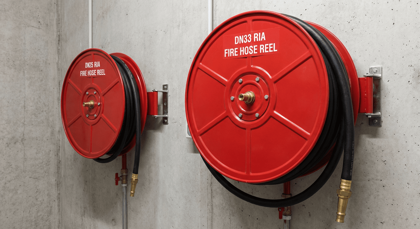 Comparaison RIA DN25 et DN33 pour le choix selon le type de risque