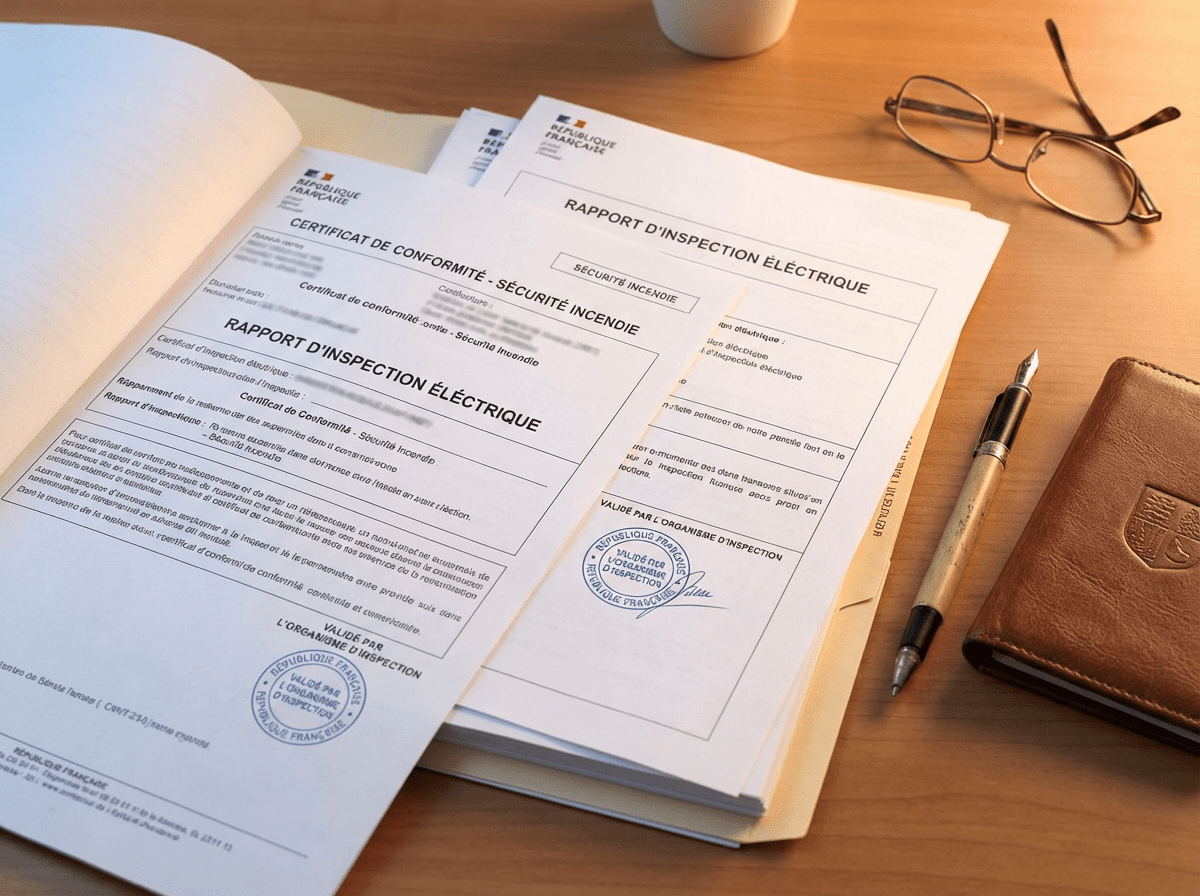 Attestation de conformité sécurité incendie Lyon