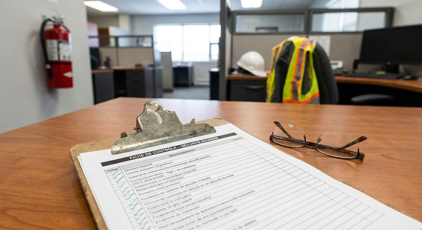 Checklist verification extincteur obligation employeur