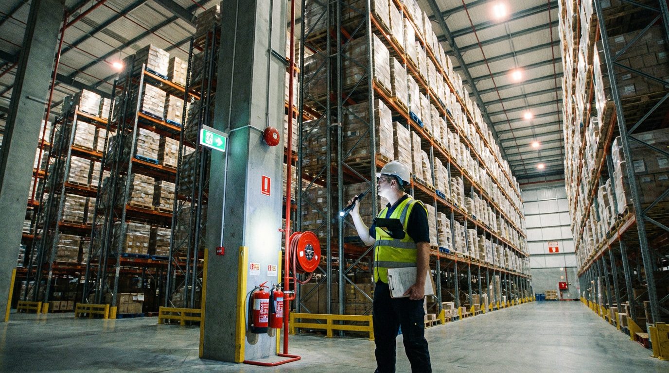 Audit sécurité incendie entrepôt Vénissieux