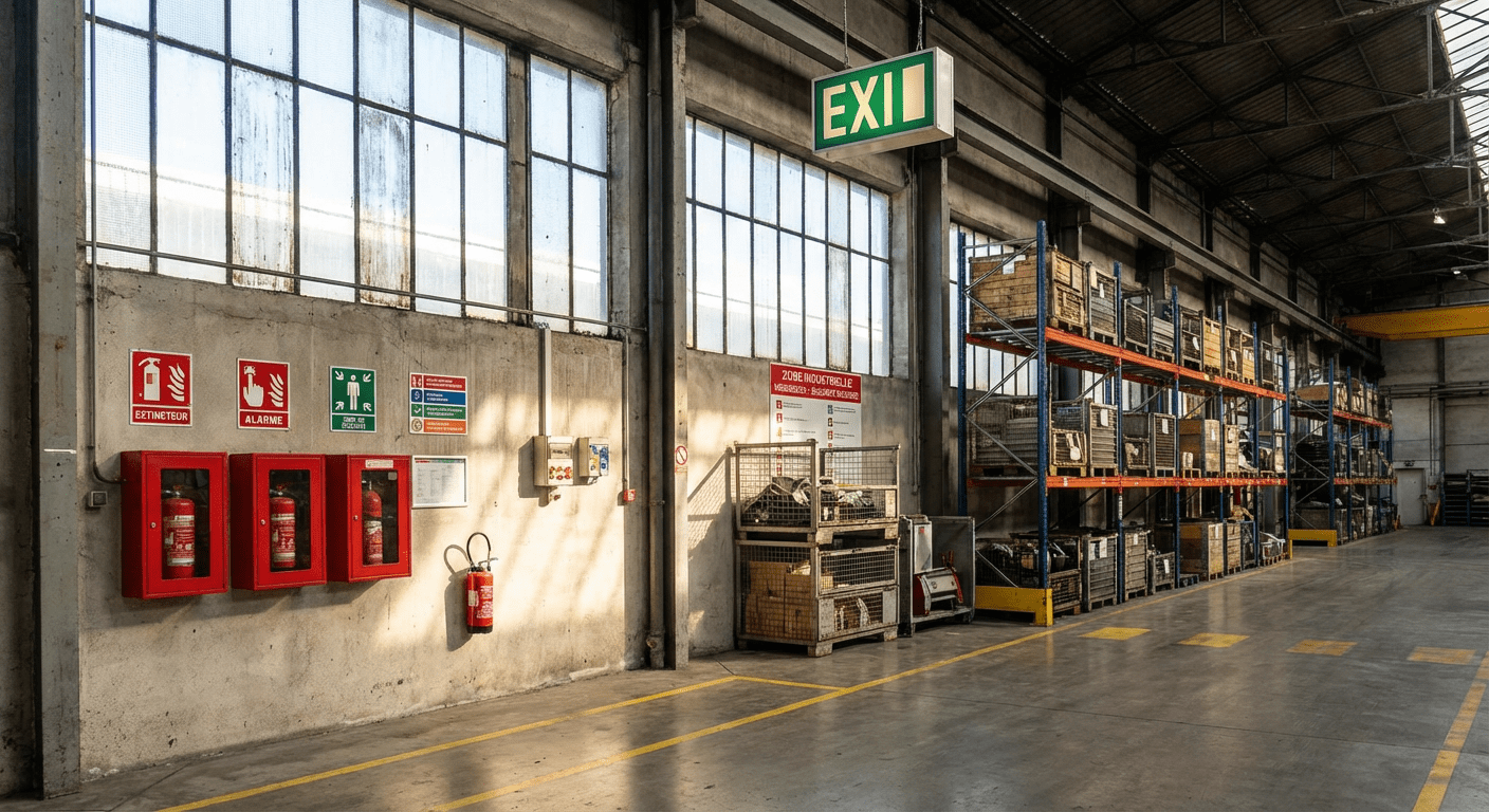 Extincteur Vénissieux zone industrielle sécurité incendie