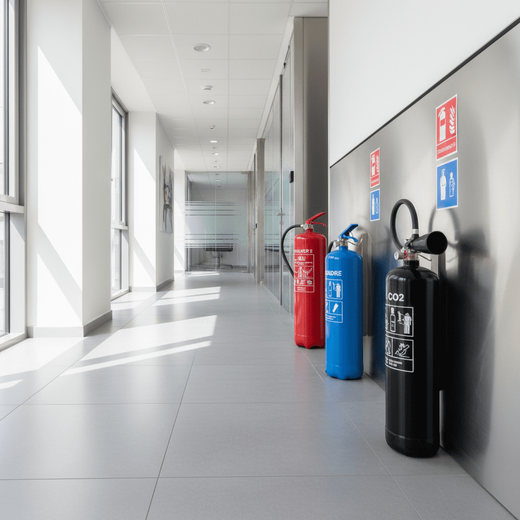 matériel de sécurité incendie posé en bâtiment, intervention Hexia Sécurité en Auvergne-Rhône-Alpes — professional